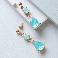 Thumbnail for Bling Accessories Swarovski Pacific Opal Earrings - Distacart
