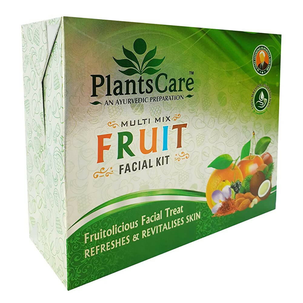 Plants Care Multi Mix Fruit Facial kit 180g+100ml - Distacart