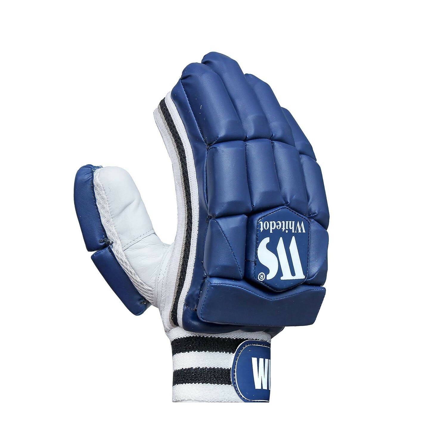 Whitedot Capital Cricket Batting Gloves Mens|Adult|Large Right Hand|Navy Blue - Distacart