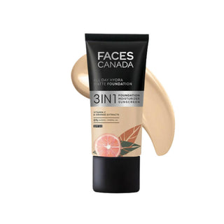 Faces Canada All Day Hydra Matte Foundation-Absolute Ivory 012 - Distacart