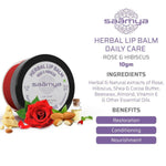 Thumbnail for Saamya Daily Care Herbal Lip Balm - Rose & Hibiscus - Distacart