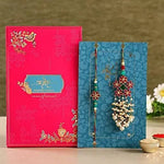 Thumbnail for Soothing Floral Lumba Rakhi Set