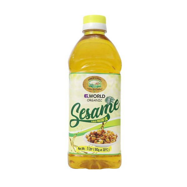 El World Organic Sesame Oil - Distacart