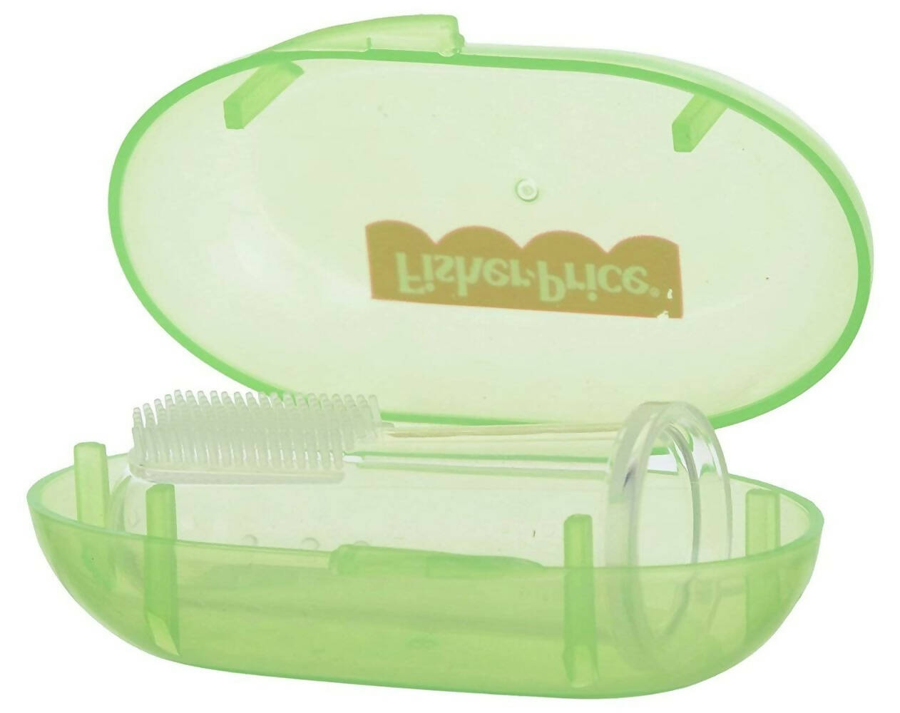 Fisher Price Silicone Baby Finger-Brush - Distacart