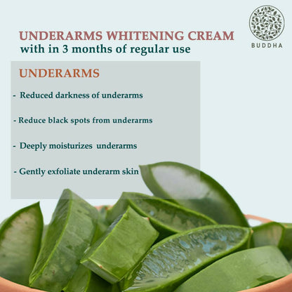 Buddha Natural Underarm Whitening Cream - Distacart