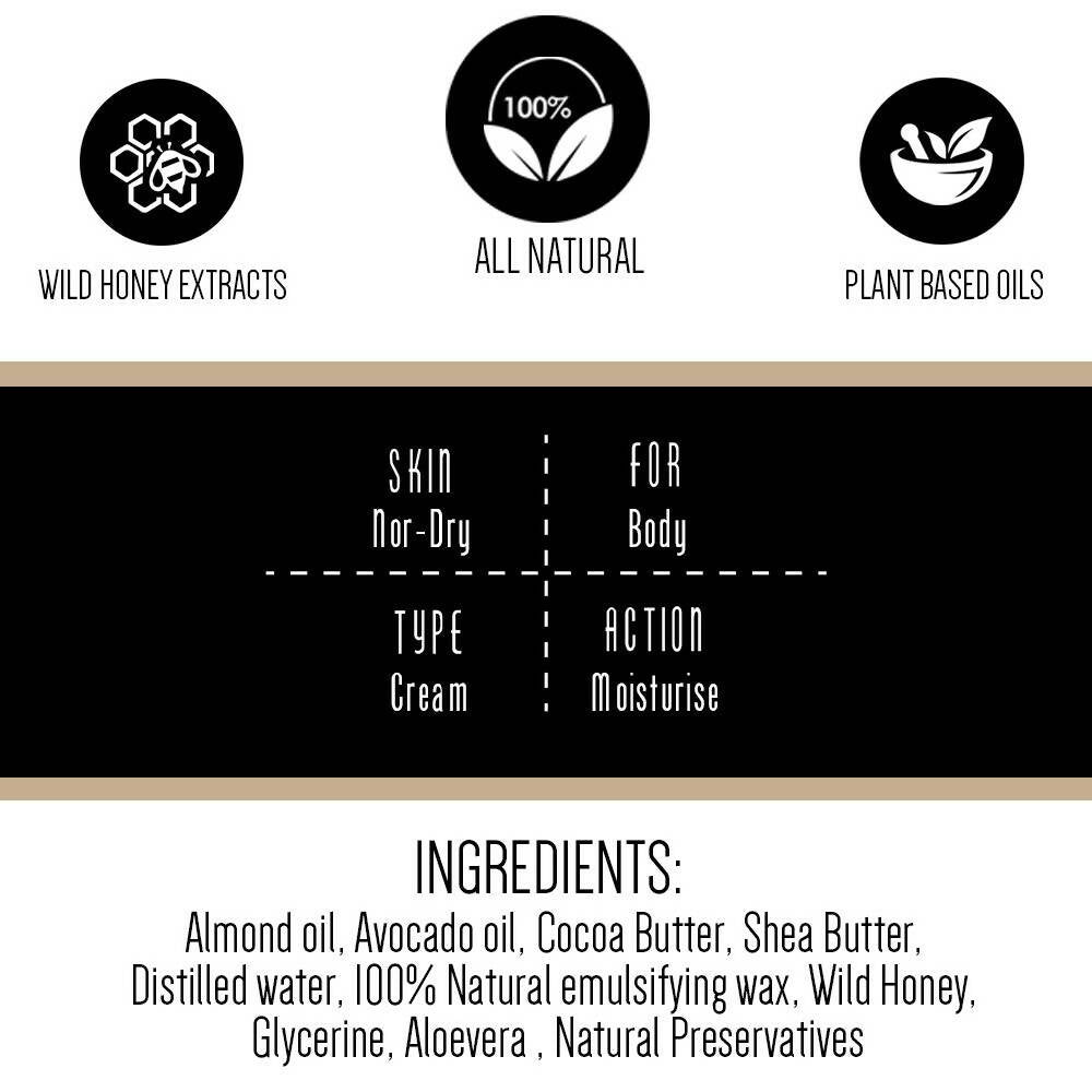 Gulnare Skincare Cocoa Body Butter With Wild Honey - Distacart