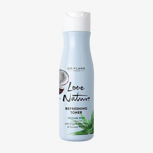Oriflame Love Nature Refreshing Toner with Organic Aloe Vera & Coconut Water - Distacart