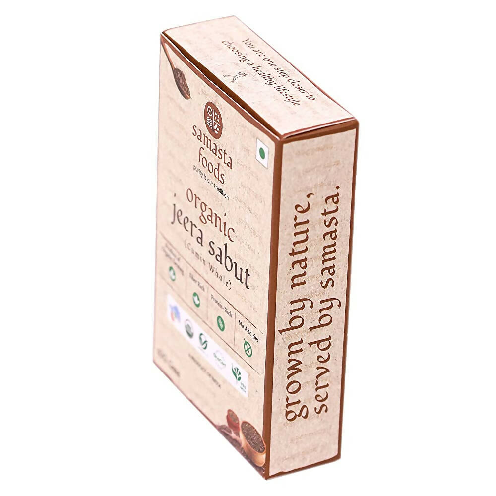 Samasta Foods Organic Jeera Sabut (Cumin Whole) - Distacart