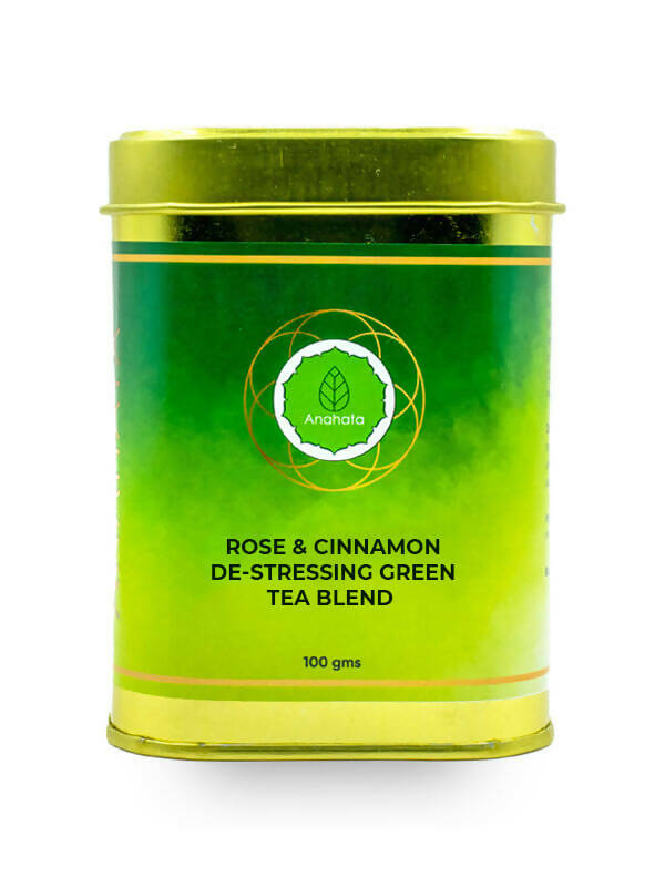 Anahata Rose & Cinnamon De-Stressing Green Tea Blend - Distacart