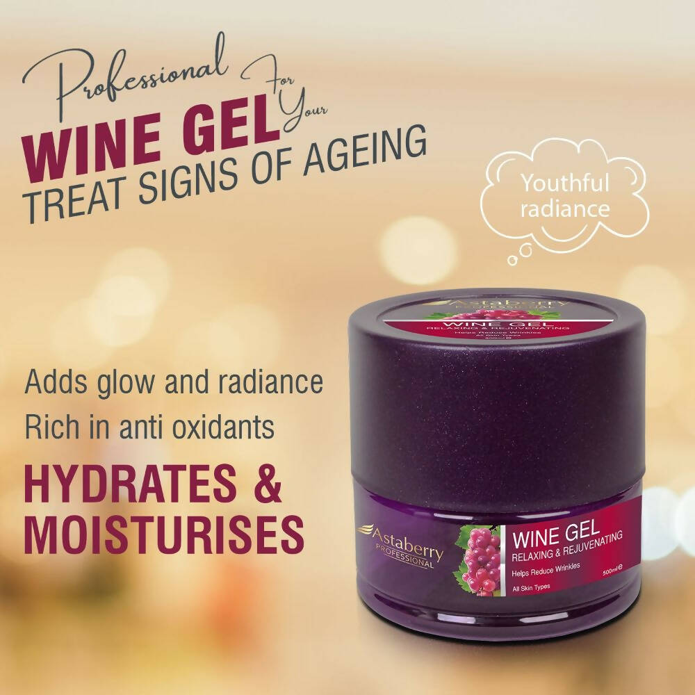 Astaberry Professional Wine Face Gel - Distacart