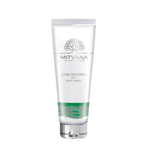 Mitvana Derma Face Wash (with Neem & Turmeric) - Distacart