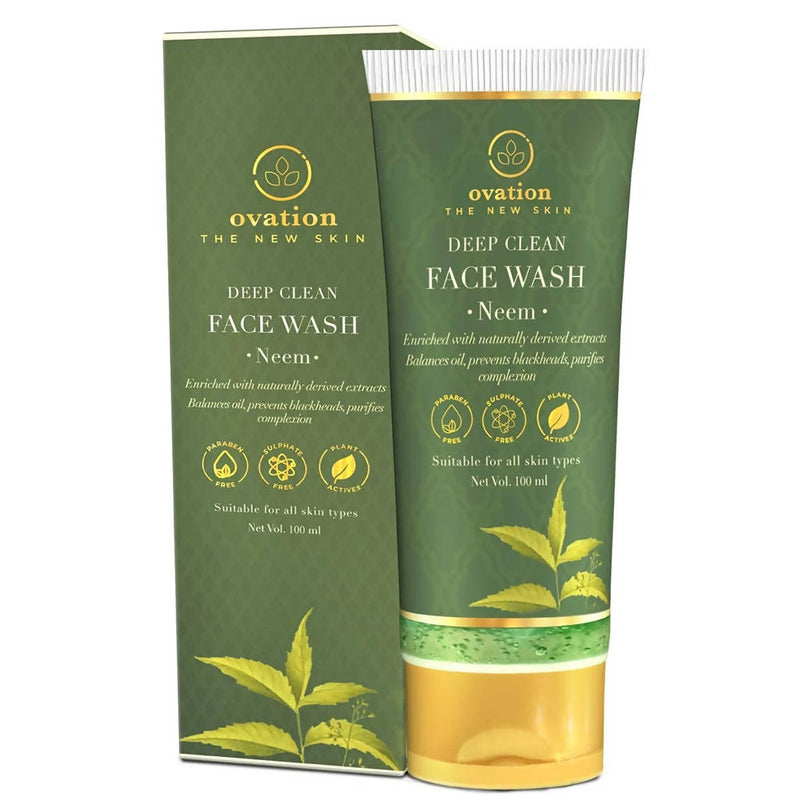 Ovation Neem Deep Clean Face Wash