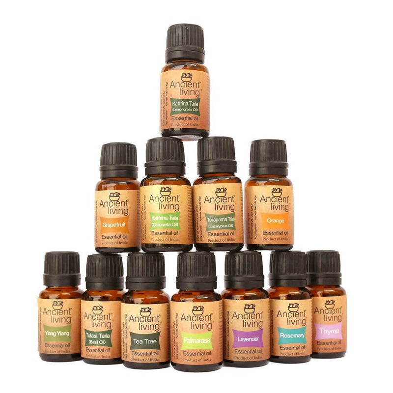 Ancient Living Aromatherapy Set Of 12 Essential Oils