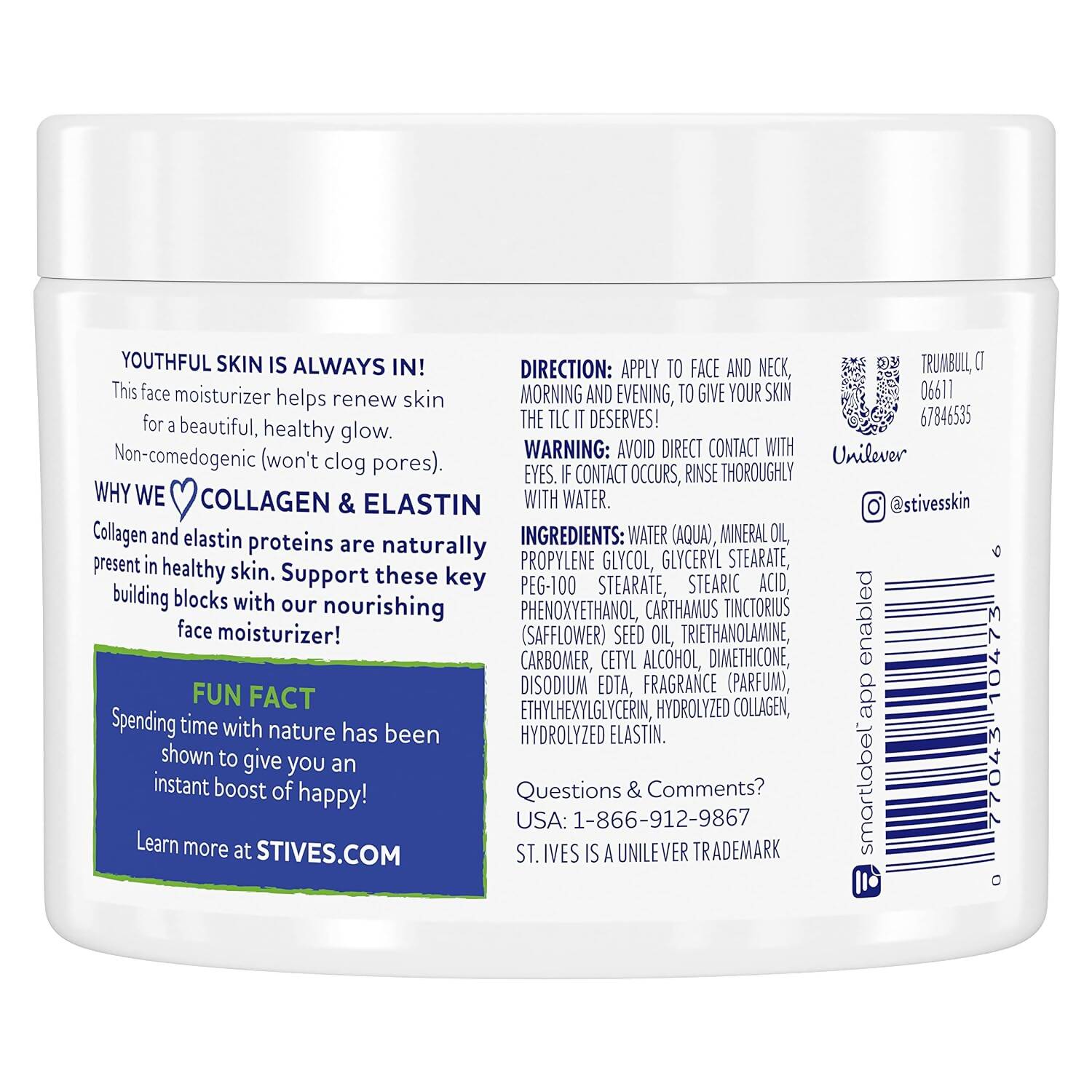 St. Ives Renewing Collagen Elastin Moisturizer - Distacart