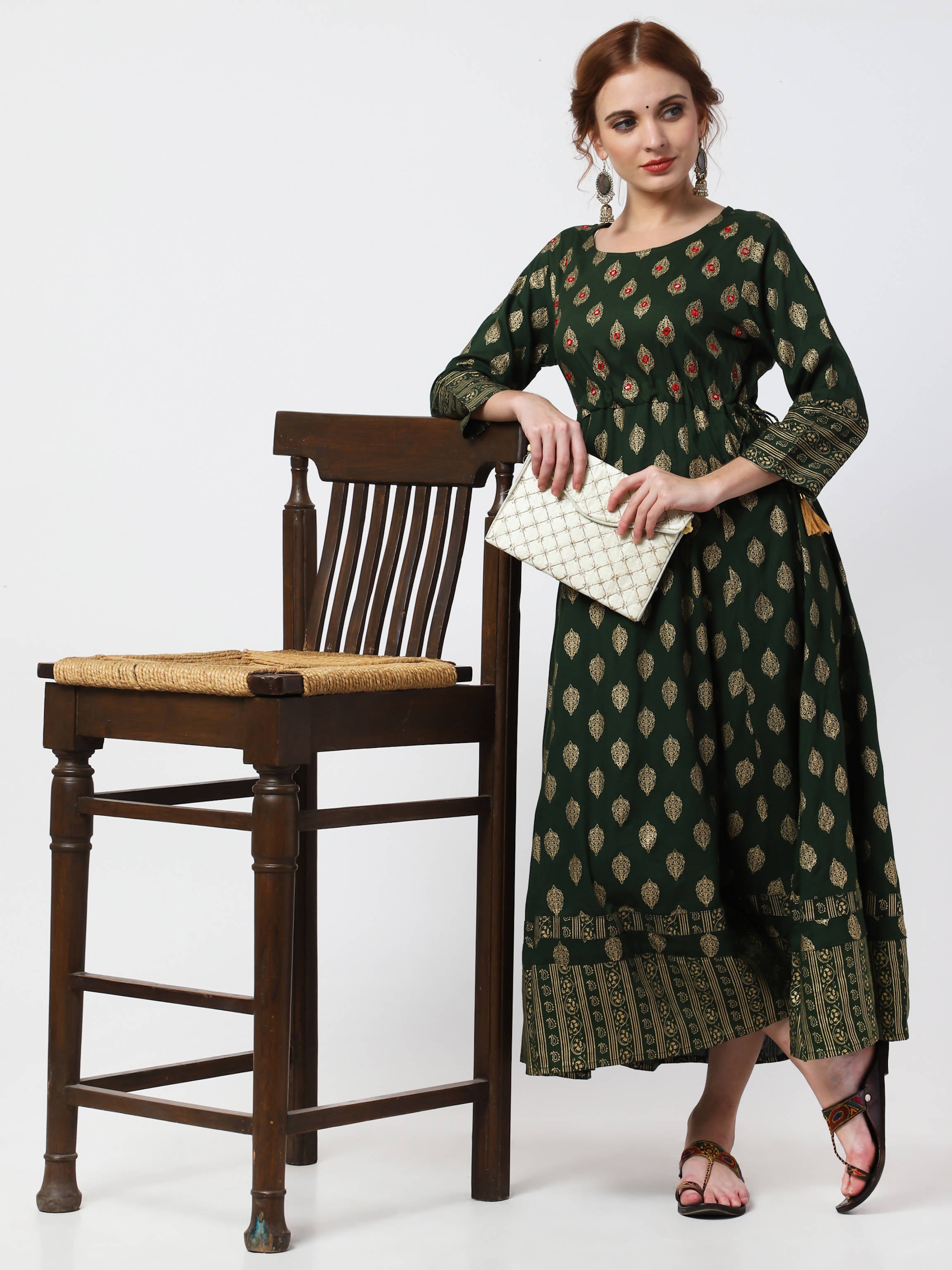 Cheera Anarkali Flair Kurti - Distacart