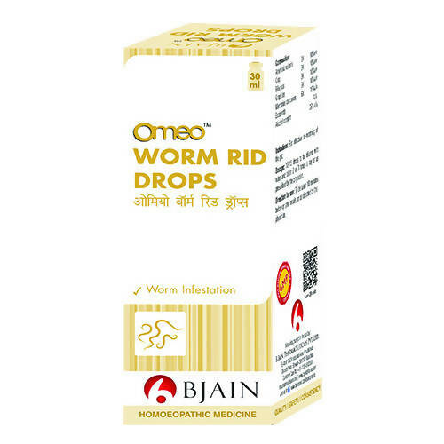 Bjain Homeopathy Omeo Worm Rid Drops - Distacart