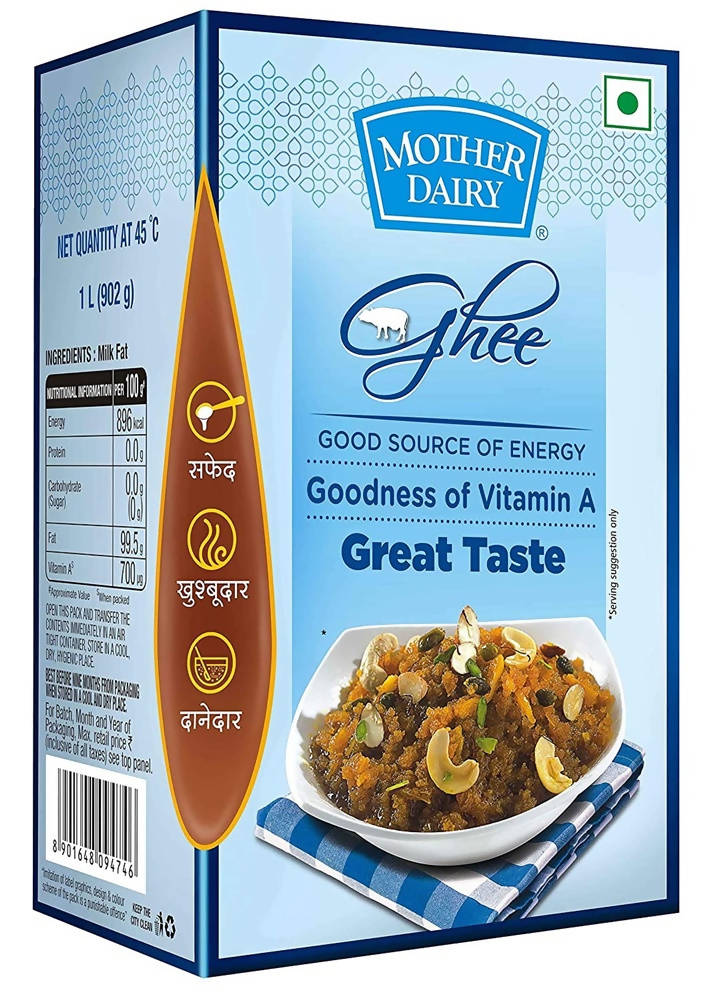 Mother Dairy Ghee Ingredients