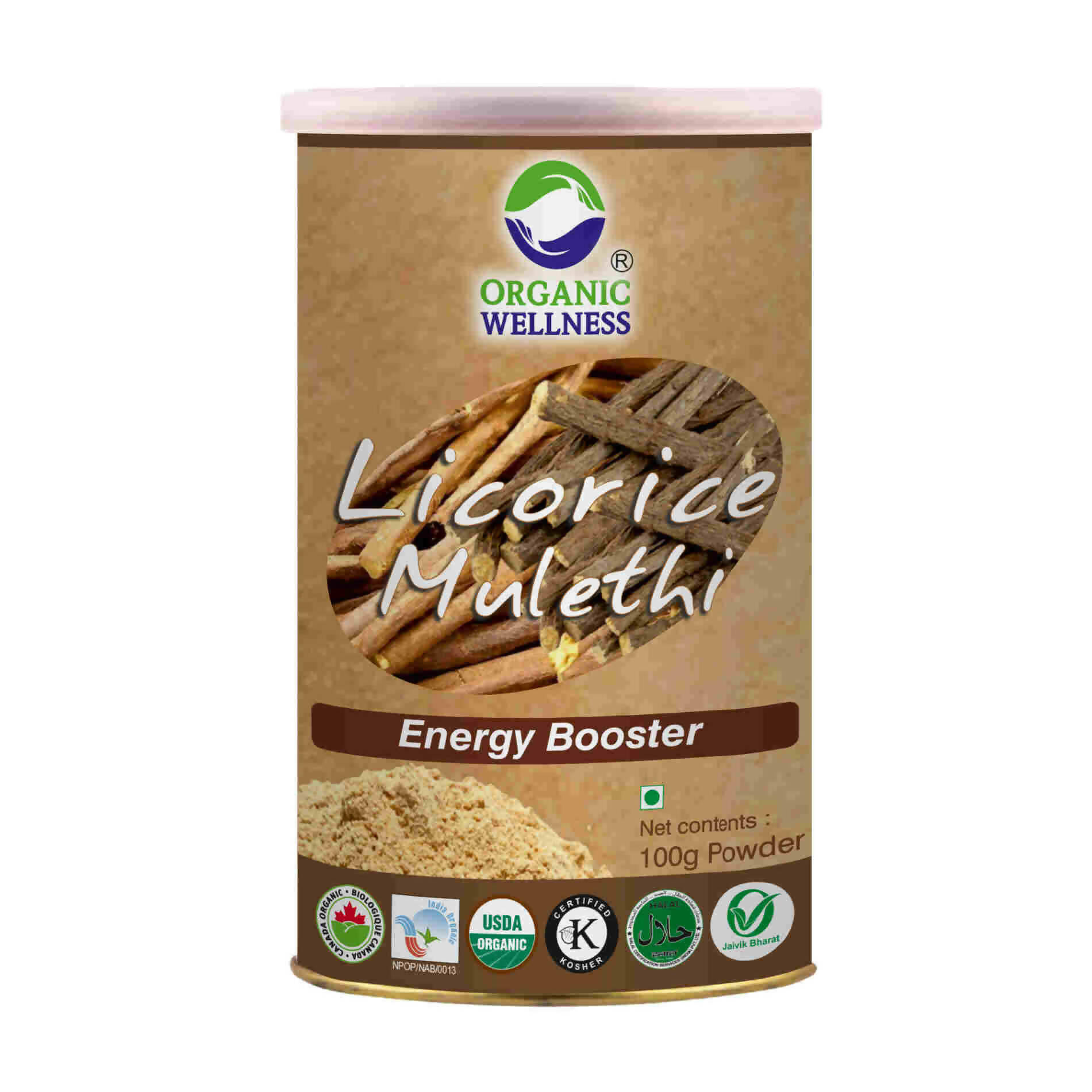 Organic Wellness Licorice Mulethi Powder - Distacart