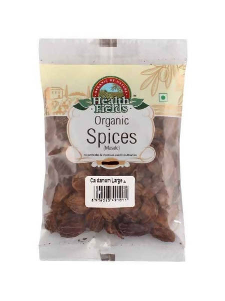 Health Fields Organic Cardamom Large - Distacart