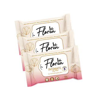 Floren Lavender Intimate Wipes - Distacart