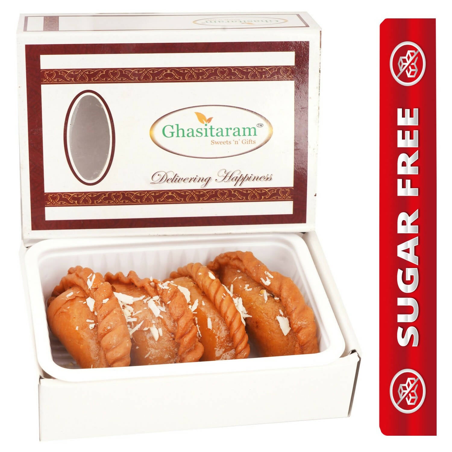 Ghasitaram Sugarfree Gujiya Box - Distacart
