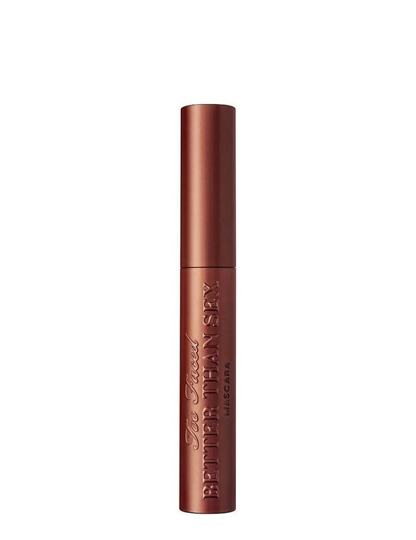 description too faced better than sex mascara chocolate meet the cocoa
