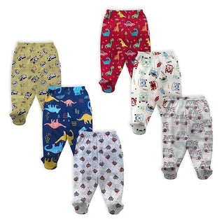 NammaBaby Unisex Assorted Printed Pajama Leggings Multicolor - Distacart