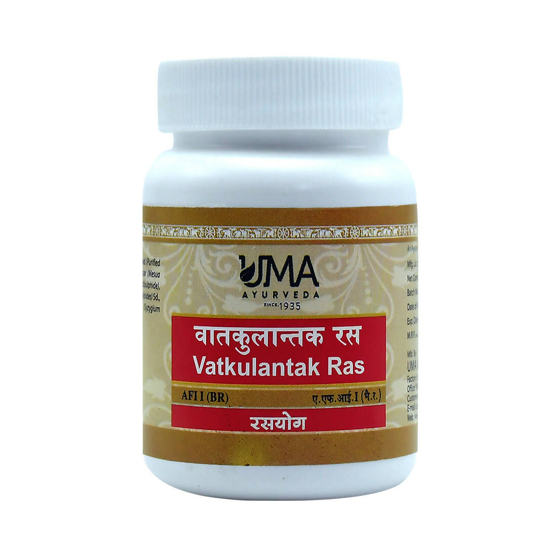 Uma Ayurveda Vatkulantak Ras Tablets - Distacart