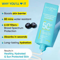 Thumbnail for Dot & Key Blueberry Hydrating Barrier Repair Face Sunscreen SPF 50+ - Distacart