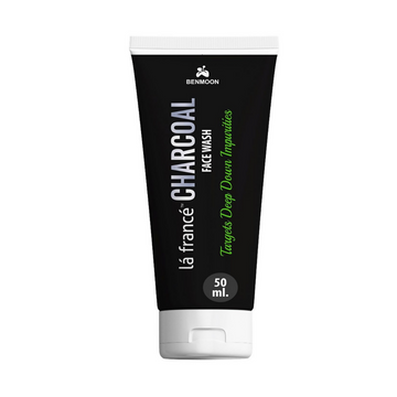 Benmoon Ayurveda La France Charcoal Face Wash - Distacart