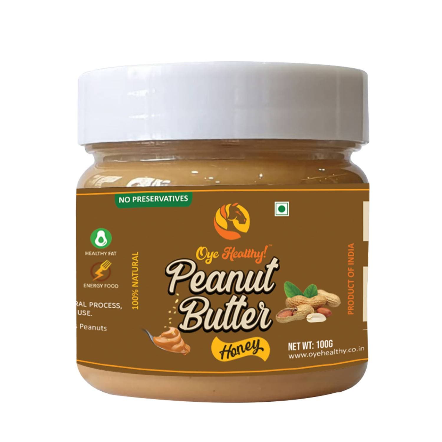 Oye Healthy Peanut Butter Natural Honey