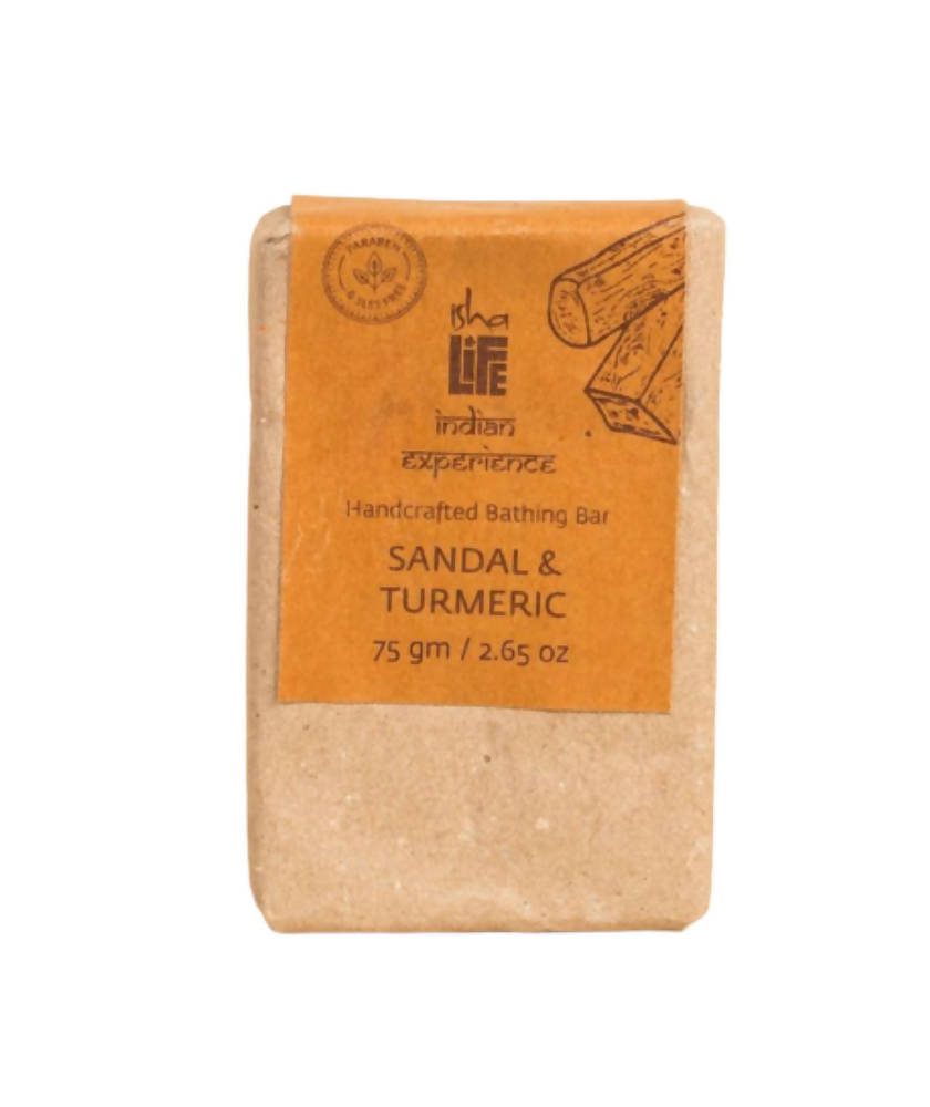 Isha Life Sandal & Turmeric Soap - Distacart