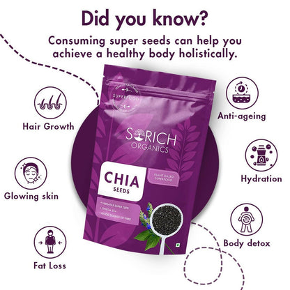 Sorich Organics Raw Chia Seeds - Distacart