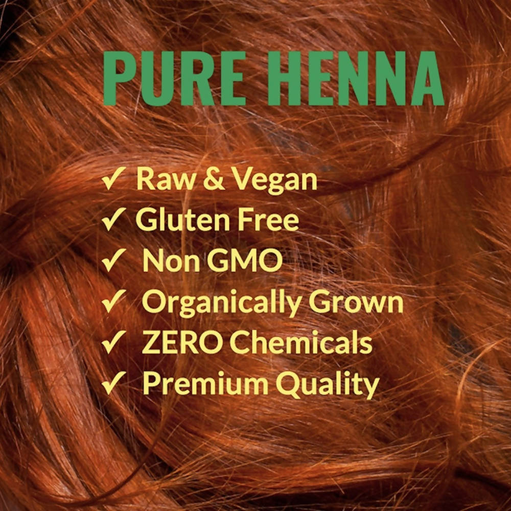 The Henna Guys Pure Henna Powder For Hair Dye / Color - Distacart