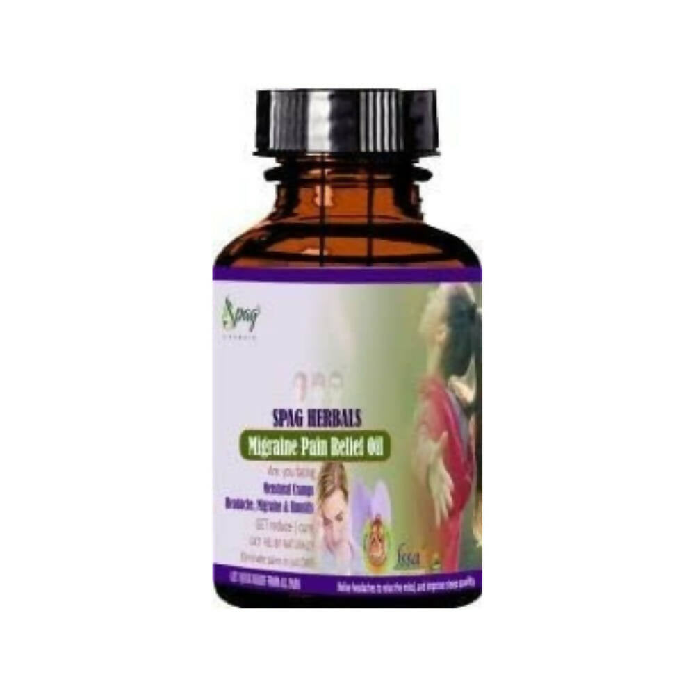 Spag Herbals Migraine Headache Relief Oil - Distacart