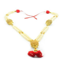 Thumbnail for Puja N Pujari Pearl Beads Garland For God Idols