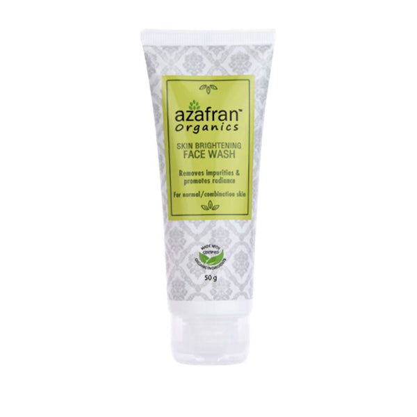 Azafran Organics Skin Brightening Face wash - Distacart