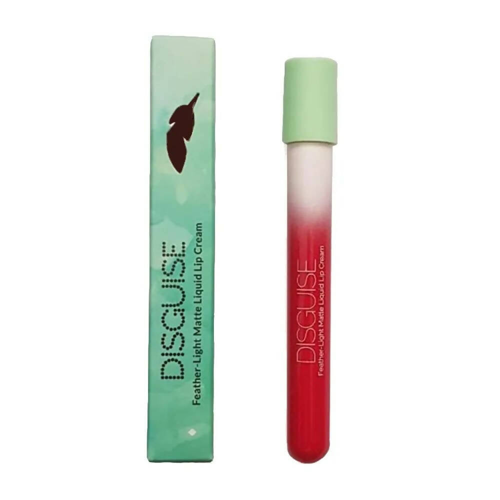 Disguise Feather-Light Matte Liquid Lip Cream - Excited Coral 34 - Distacart