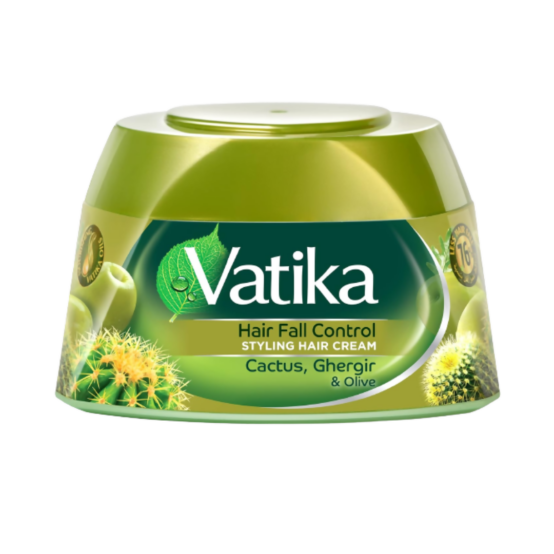 Dabur Vatika Naturals Hair Fall Control Styling Hair Cream - Distacart