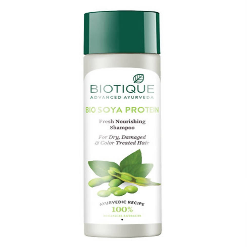 Biotique Advanced Ayurveda Bio Soya Protein Fresh Nourishing Shampoo 120Ml,