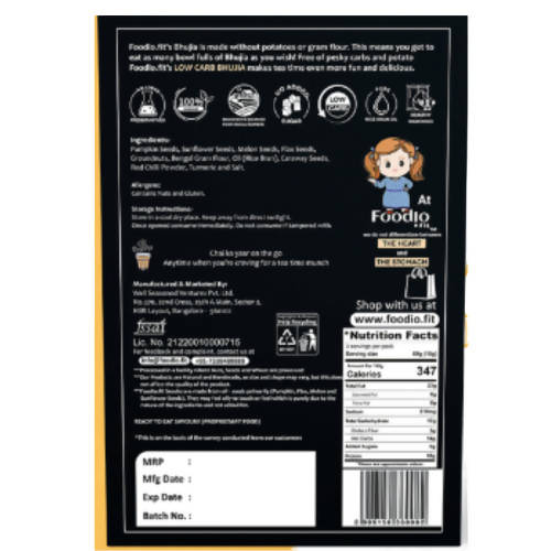 Foodio Low Carb Bhujia - Distacart