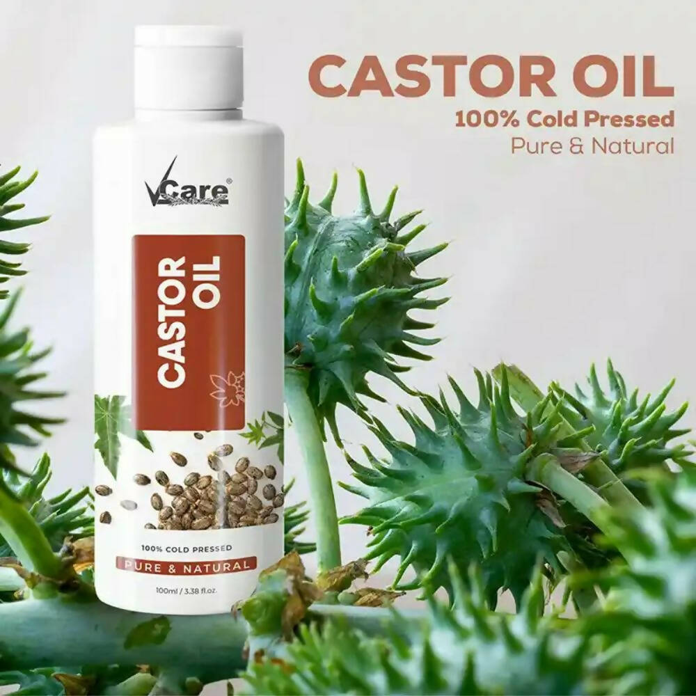 VCare Castor Oil For Hair - Distacart