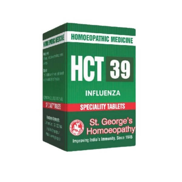St. George's Homeopathy HCT 39 Tablets