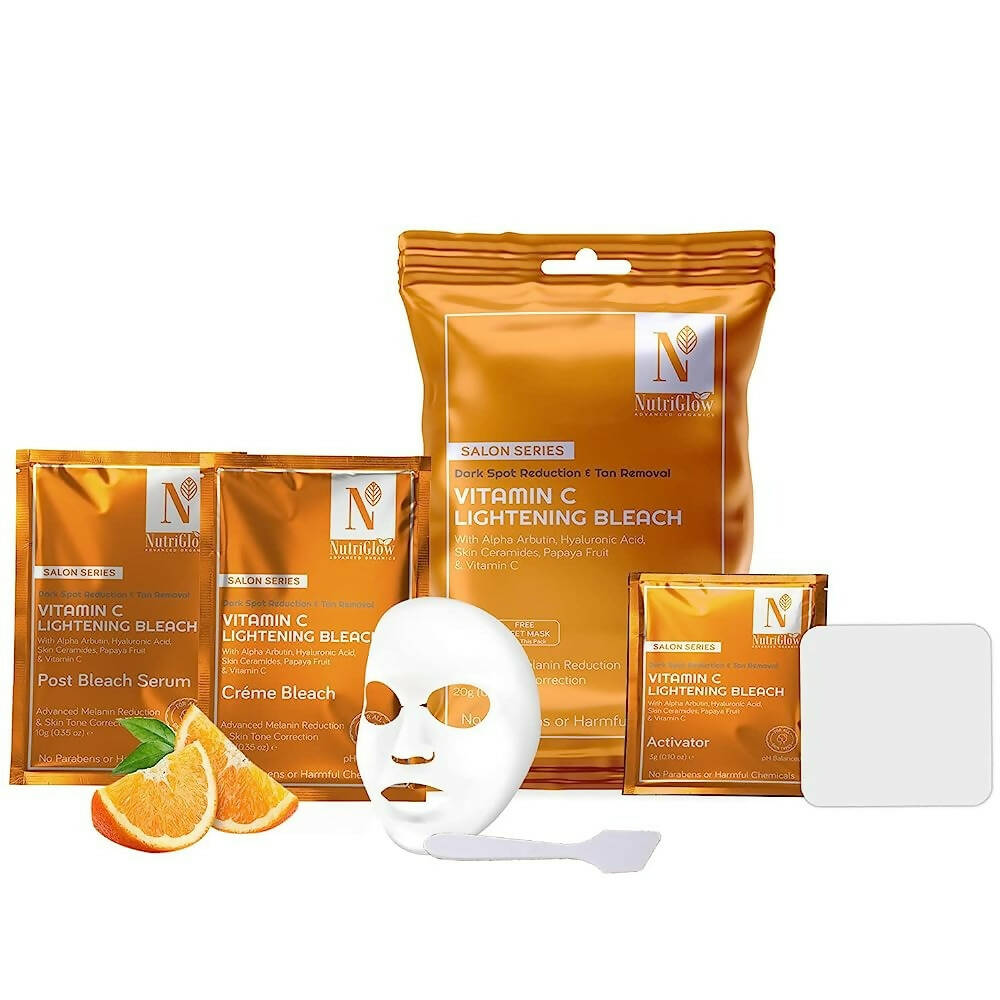 NutriGlow Advanced Organics Vitamin C Bleach (6 in 1) - Distacart