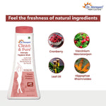 Thumbnail for Dr. Morepen Clean & Pure Intimate Wash for Women with Tea Tree Oil & Sea Buckthorns, Hygiene Wash - Distacart