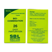 Thumbnail for SBL Homeopathy Bio-Combination 26 Tablets 25gm