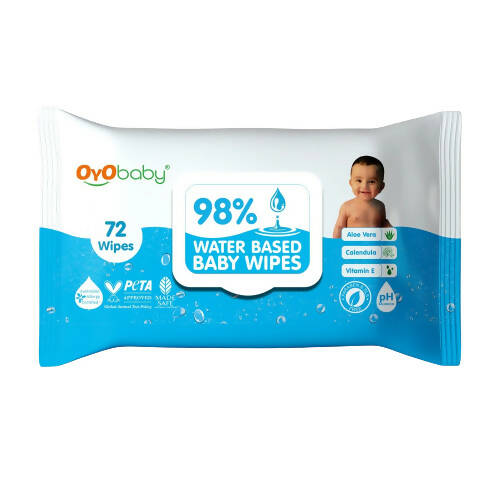 Oyo Baby 98% Water Baby Wipes - Distacart
