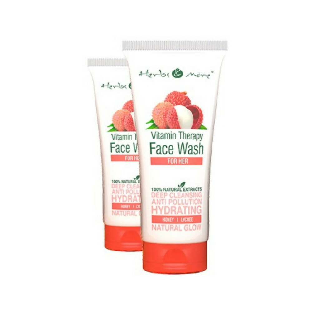 Herbs & More Vitamin Therapy Face Wash for Her - Distacart
