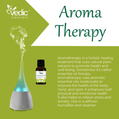 Vedic Naturals Lemongrass Essential Oil - Distacart