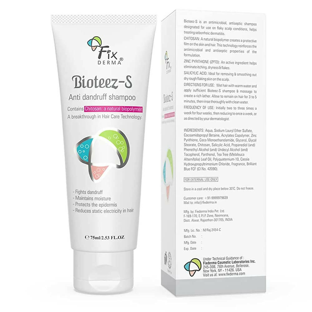 Fixderma Bioteez-S Anti Dandruff Shampoo - Distacart
